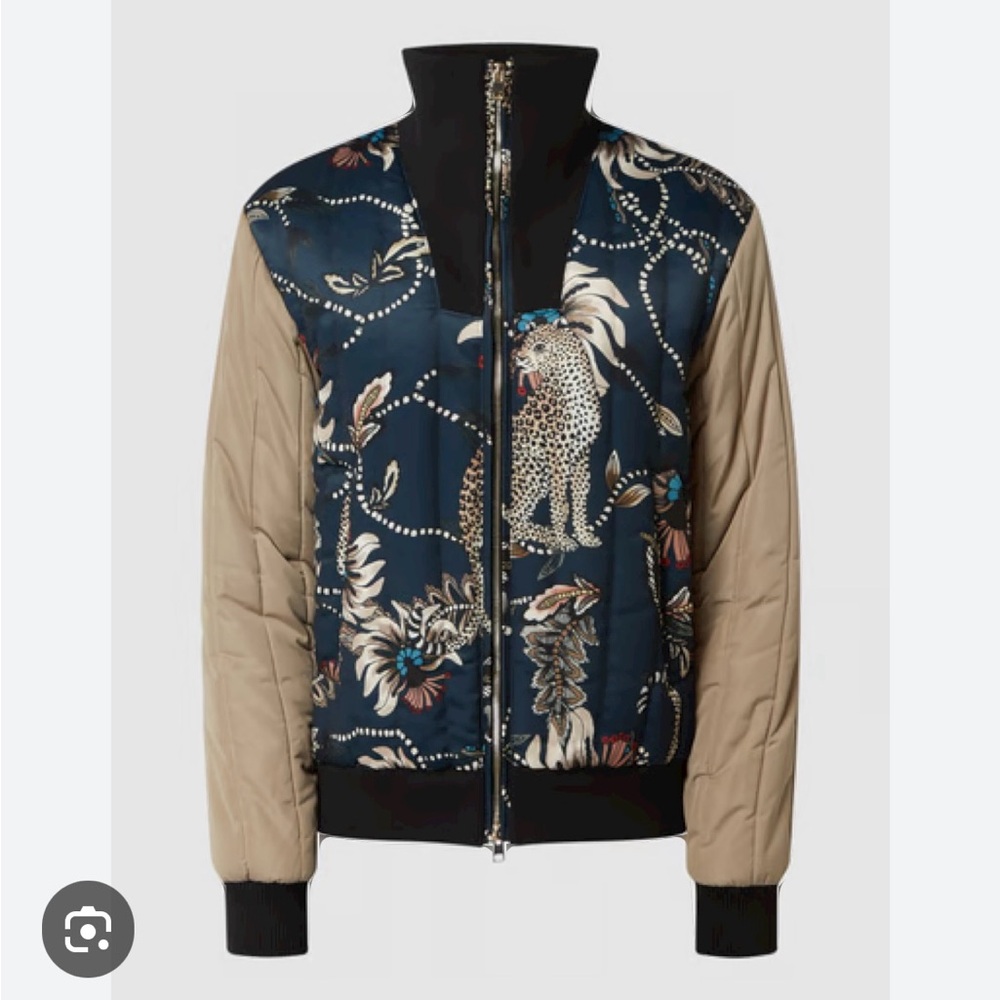 NWT Men’s BALDESSARINI Kanye padded satin bomber jacket, size LARGE